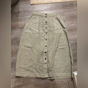 Universal Thread Green Skirt